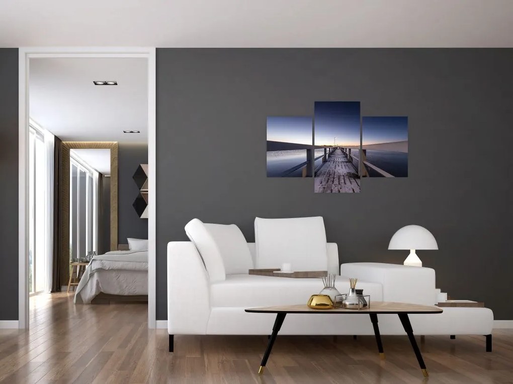 Tablou - Pe dig (90x60 cm)