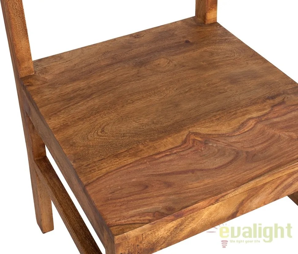 Set de 2 scaune din lemn de trandafir Lagos Sheesham A-35861 VC
