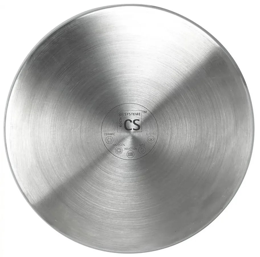 Oală inox 10.5L, 24x24 cm – Carl Schmidt Sohn Trier 075163, pentru gătit în cantitate mare, design profesional