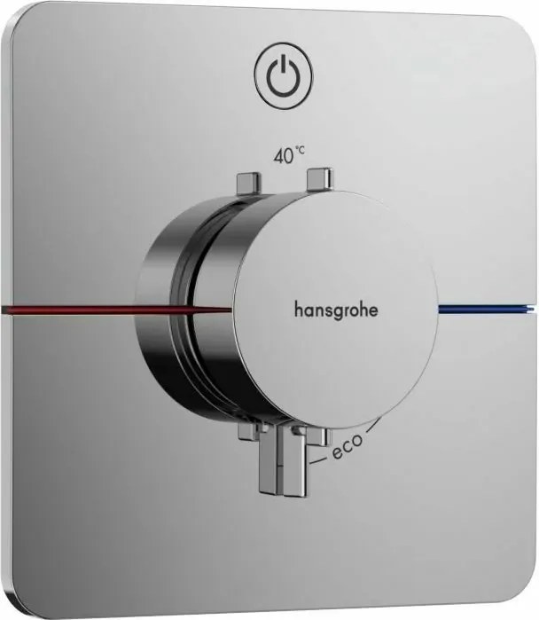 Baterie dus termostatata incastrata Hansgrohe ShowerSelect Comfort Q 1 functie