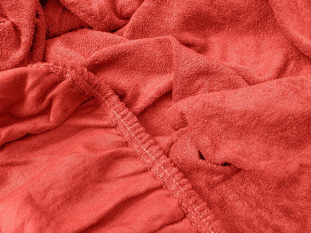 Cearceaf Frote EXCLUSIVE portocaliu 90 x 200 cm