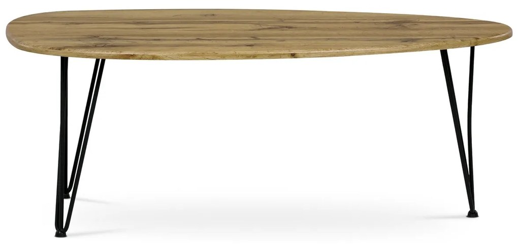 Măsuță auxiliară 120 x 67 cm, stejar sălbatic