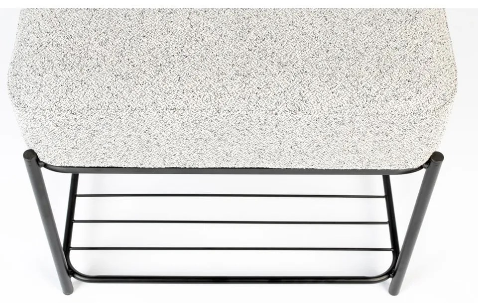 Taburet gri deschis Milou – White Label