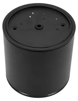 Spot pentru baie CHLOE AR111 1xGU10/12W/230V IP65 negru rotund