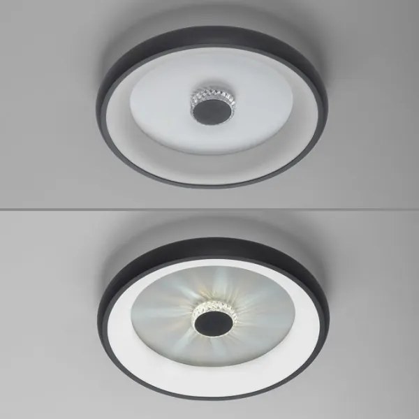 Plafonieră LED dimabilă JUST LIGHT. 14384-18 VERTIGO LED/29W/230V + telecomandă