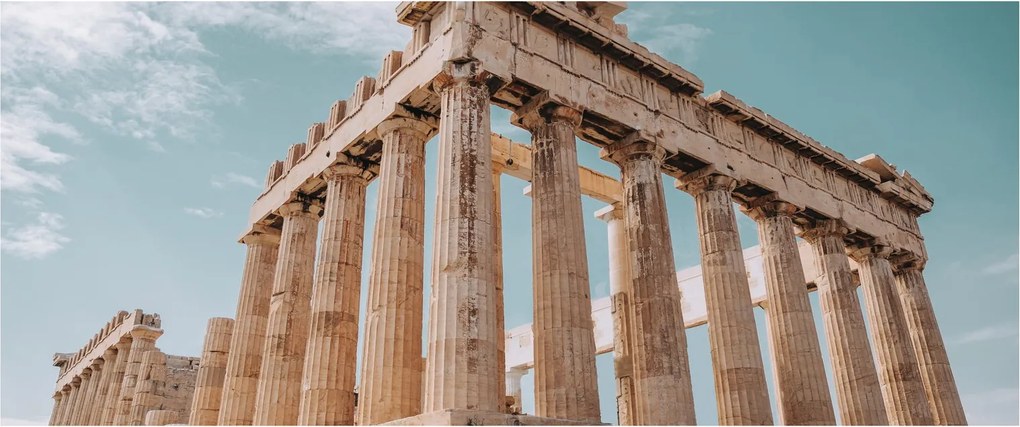 Tablou - Akropolis antic (120x50 cm)