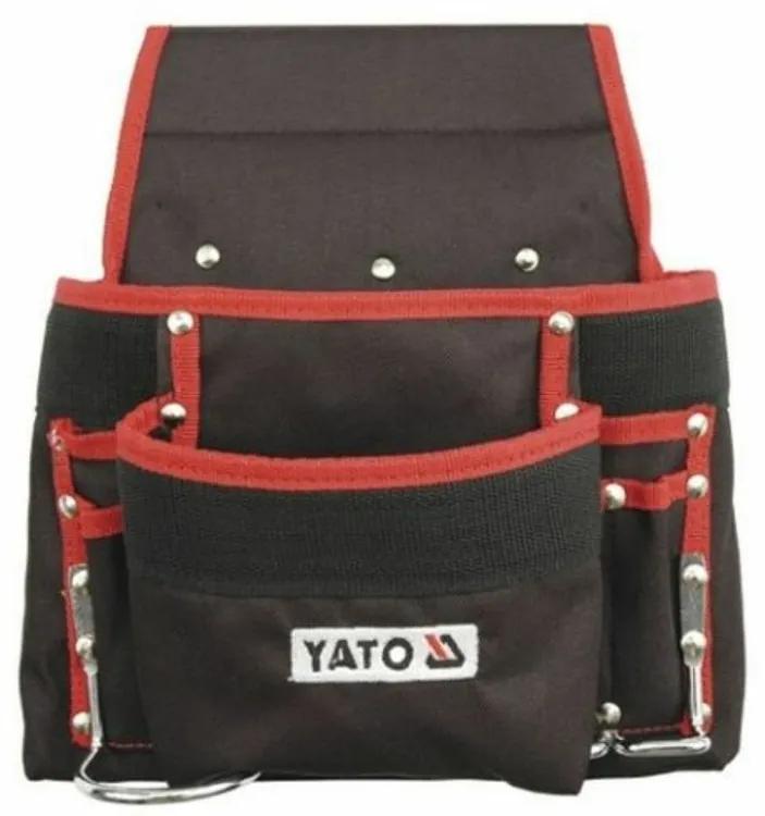 Yato YT-7410 Geantă scule pentru curea cu 8 buzunare, neagră