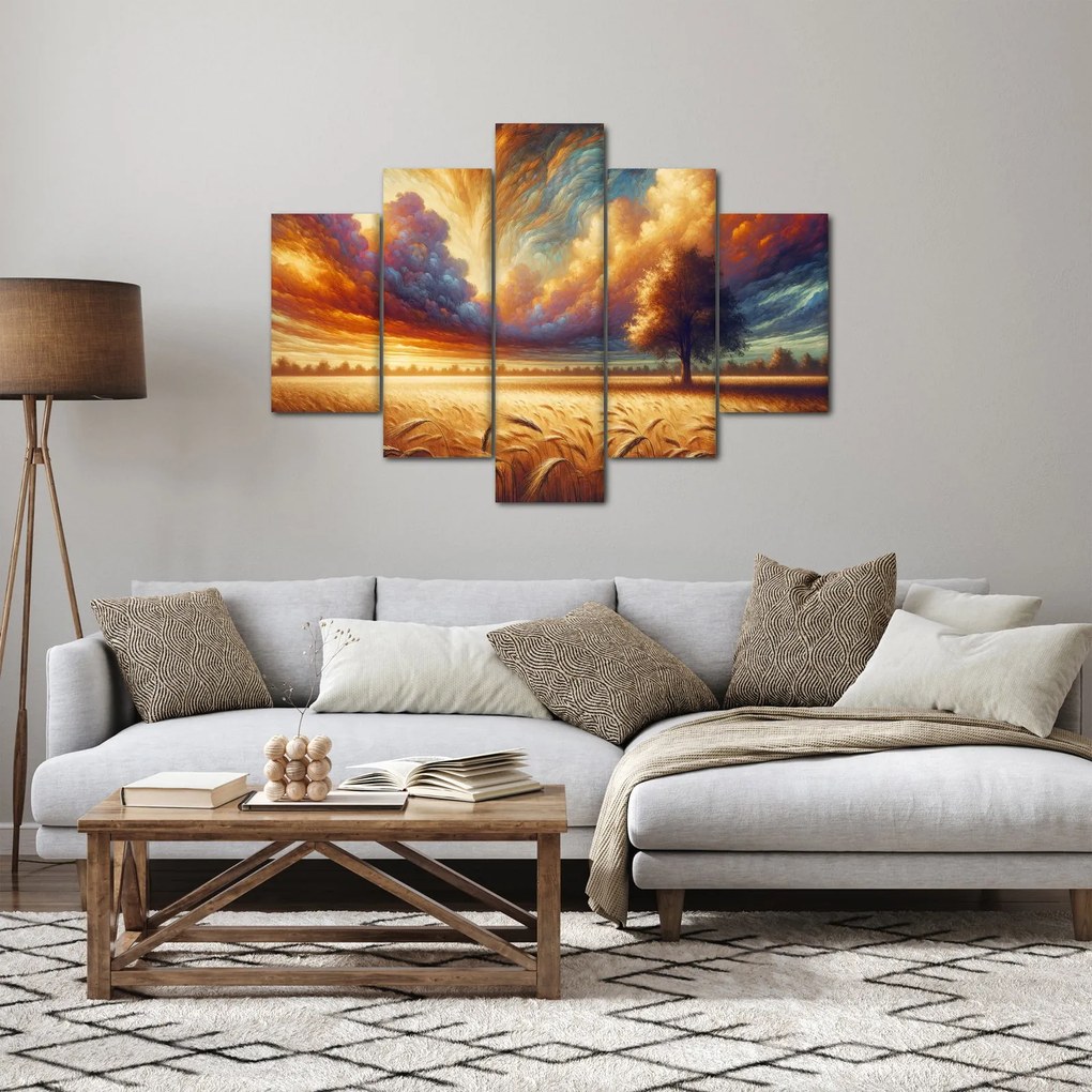 Tablou – Arbore pe câmp (150x105 cm)