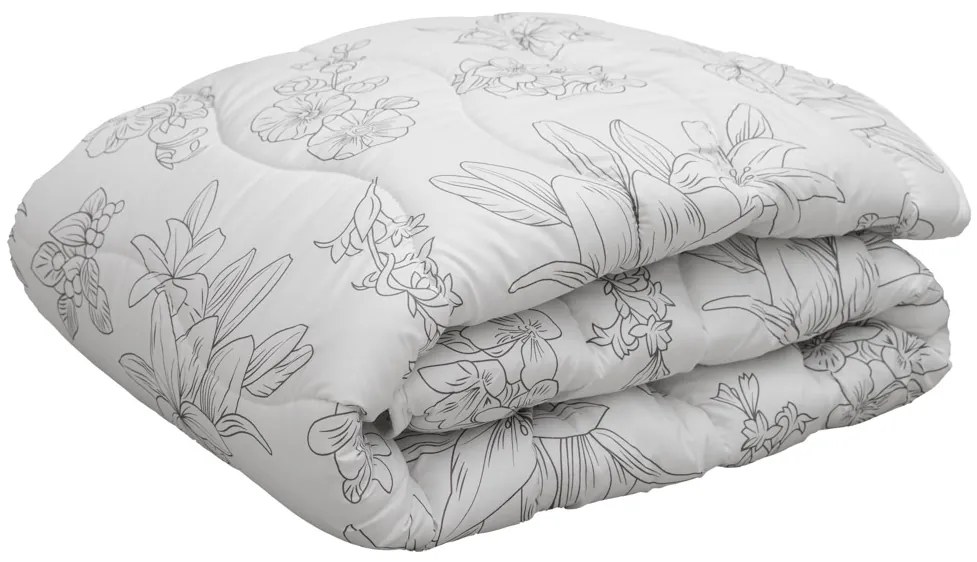 Set SELORA cu plapuma matlasata pentru tot anul 140x200 cm si perna nematlasata 70x90 cm, alb