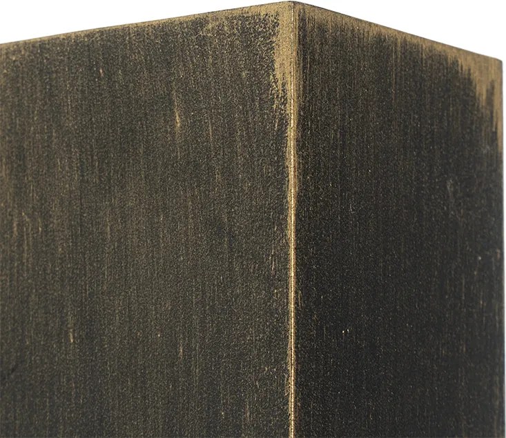 Aplică modernă auriu antic cu 2 lumini IP44 - Baleno