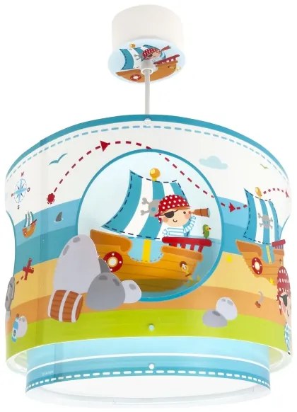 Lustră pentru copii Dalber 60652 PIRATE ISLAND 1xE27/15W/230V
