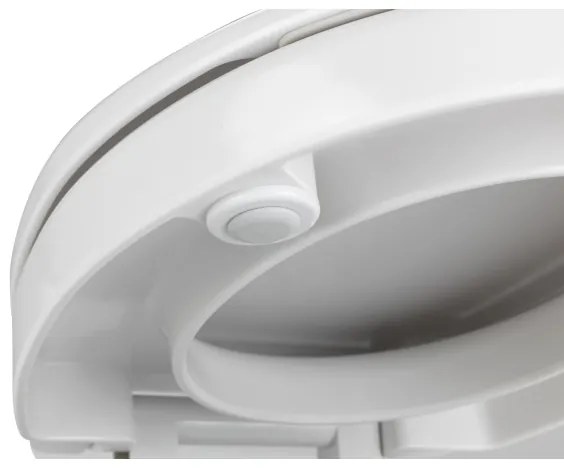 WENKO 21905100-Capac WC SECURA 37x44 cm alb/gri