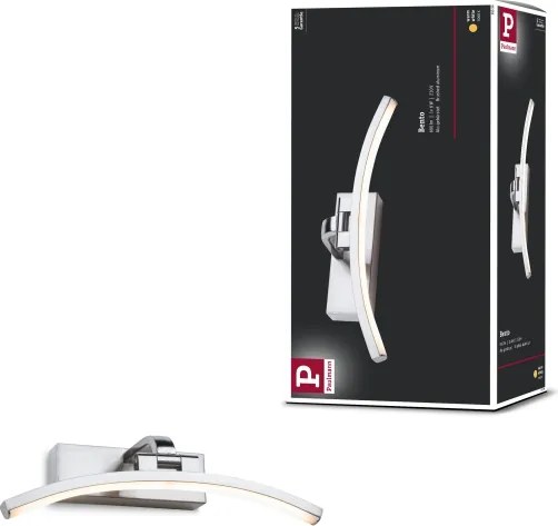 Paulmann 95556 - Lampă LED pentru tablouri BENTO, 6 W, 230 V, 30 cm, crom mat