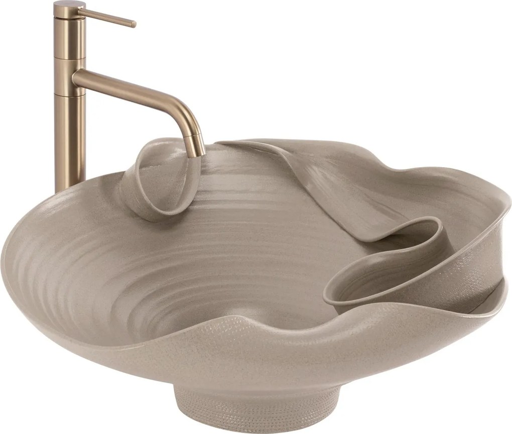 Lavoar ceramic pentru blat REA HM-12 Handmade ART