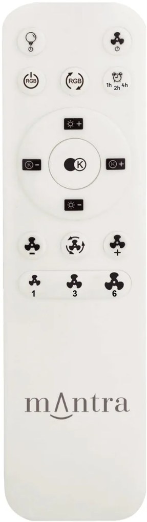 Lustra LED RGB CCT cu ventilator si telecomanda SIBERIA MA-8759