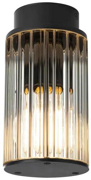 Plafonieră de exterior Argon 8773 NORFOLK 1xE27/15W/230V IP44 negru