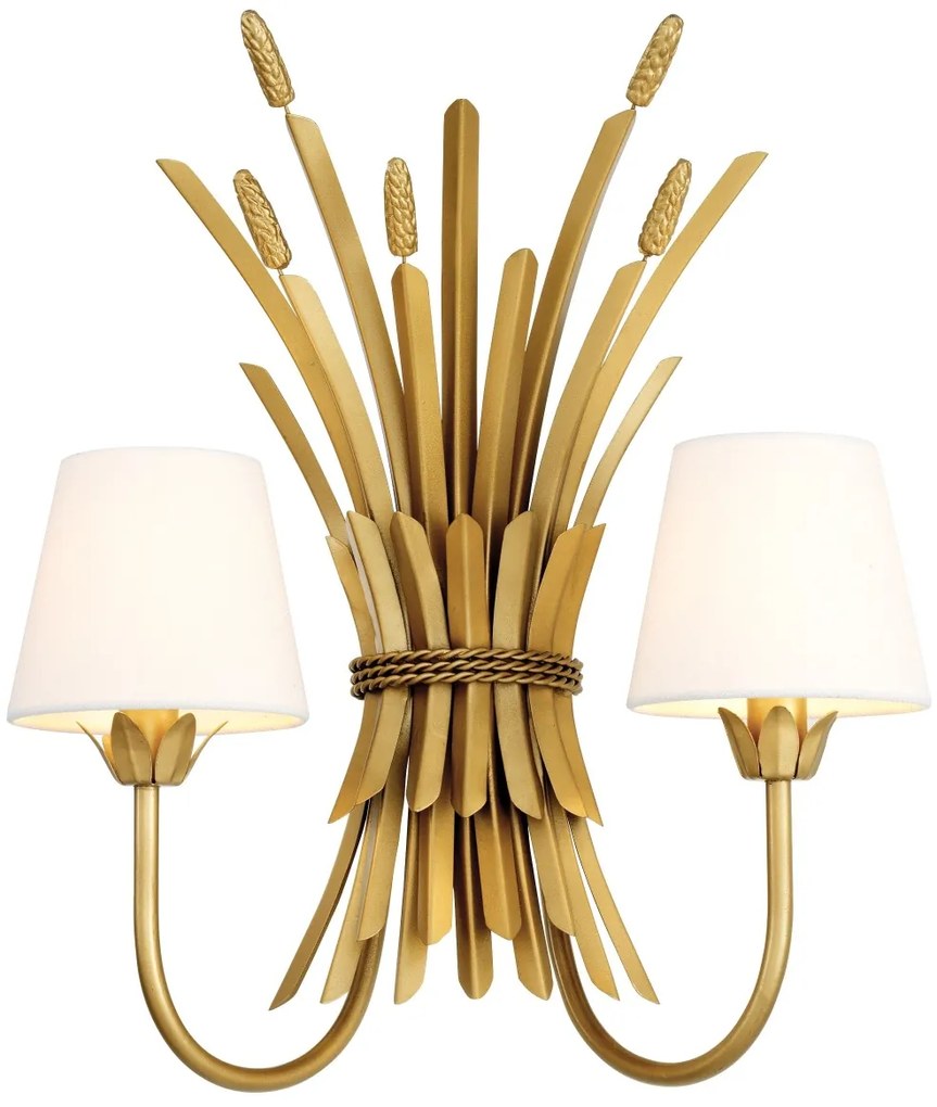 Aplica eleganta design LUX Bonheur, auriu 113373 HZ