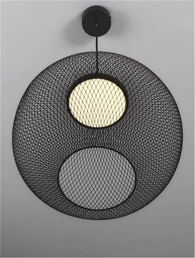 Pendul LED stil modern decorativ BRUME D-46cm