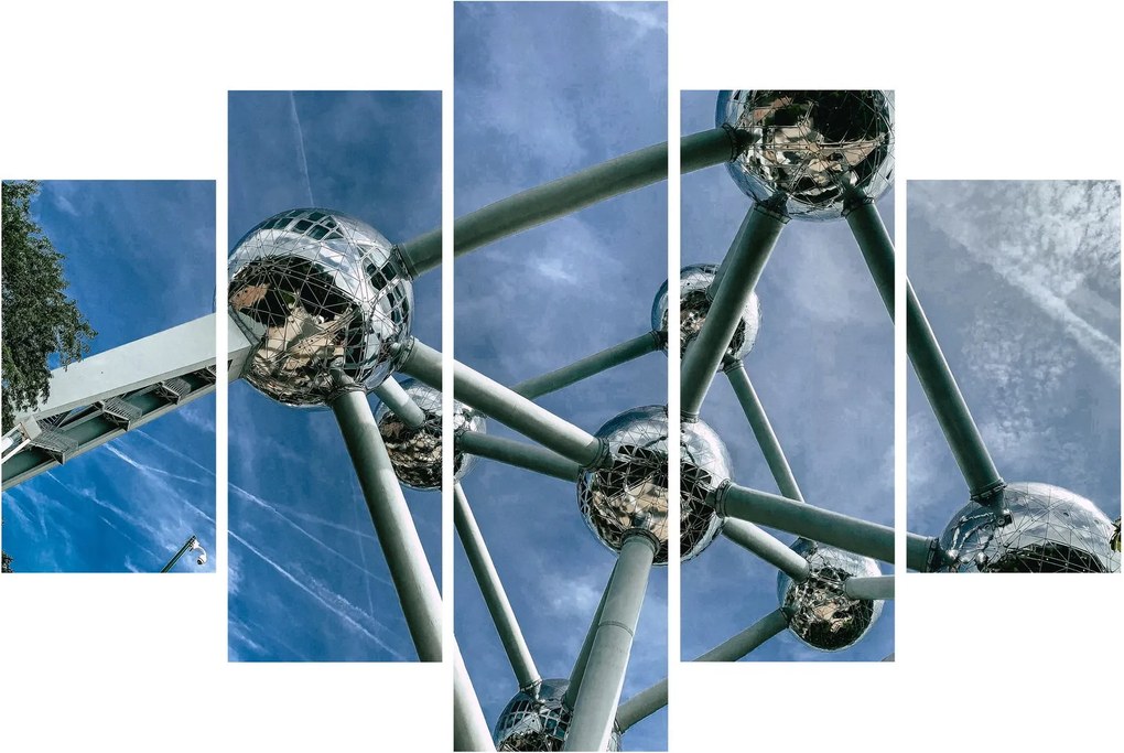 Tablou- atomium la Bruxelles (150x105 cm)