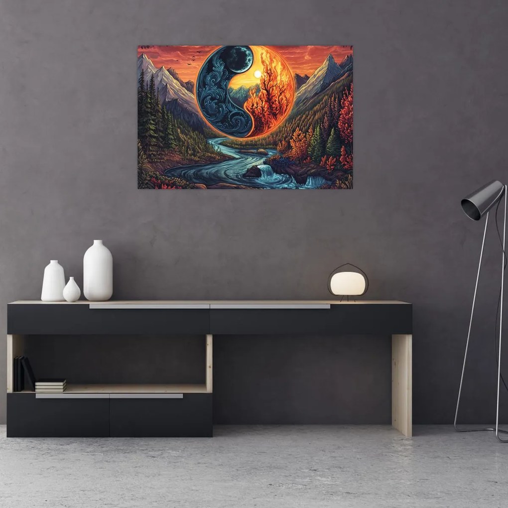 Tablou - Elementele (90x60 cm)
