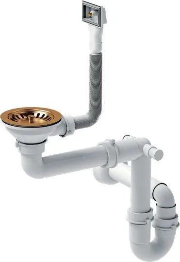 Chiuveta inox RUSSEL 116 cupru