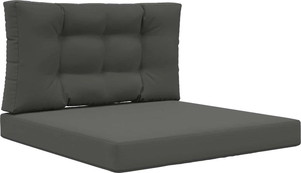 vidaXL Perna pentru canapea de exterior 2 pcs Antracit Poliester