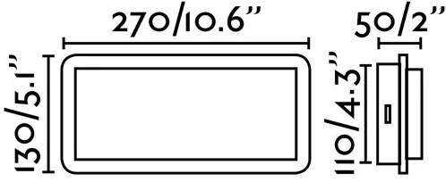 Aplică LED MOOD 2xLED/3W/230V FARO 20061