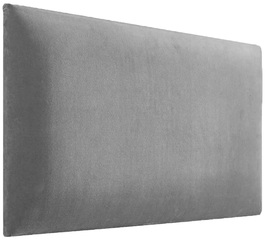 Panou Decorativ Tapițat, 30x60cm, Gri Închis