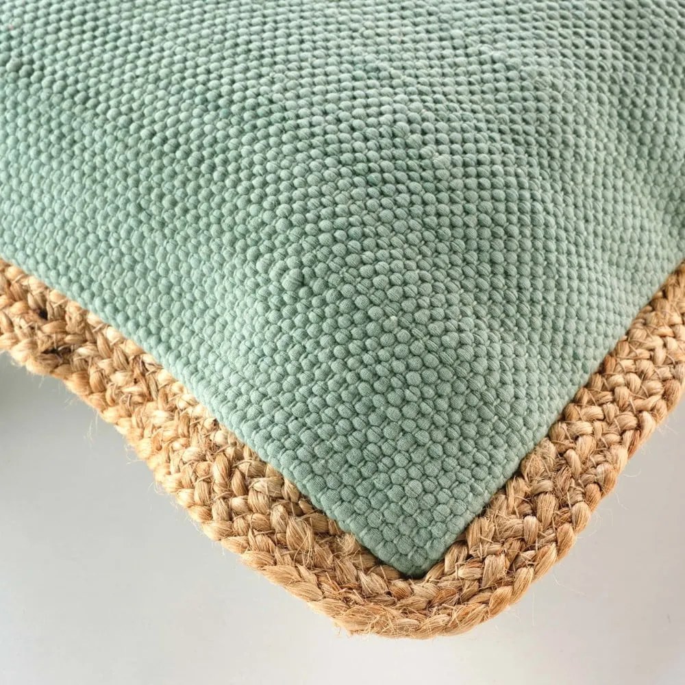 Pernă decorativă din amestec de iută 45x45 cm Akina – douceur d'intérieur