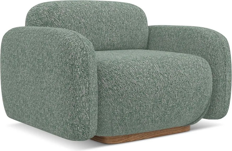 Fotoliu modular verde deschis Ailani – Makamii