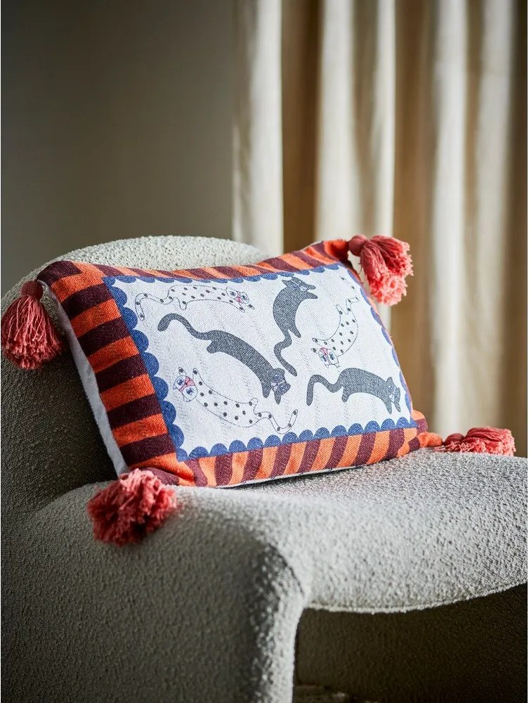 Pernă decorativă din amestec de bumbac 35x60 cm Missy – Bloomingville