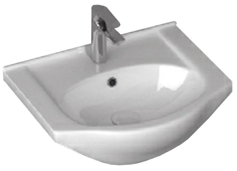 Mobilier complet de baie Bianca Prime 55, culoare stejar sonoma