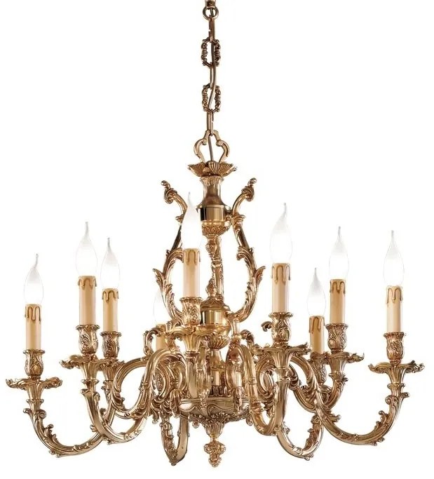 Candelabru 9 brate LUX design clasic realizat manual Ashford