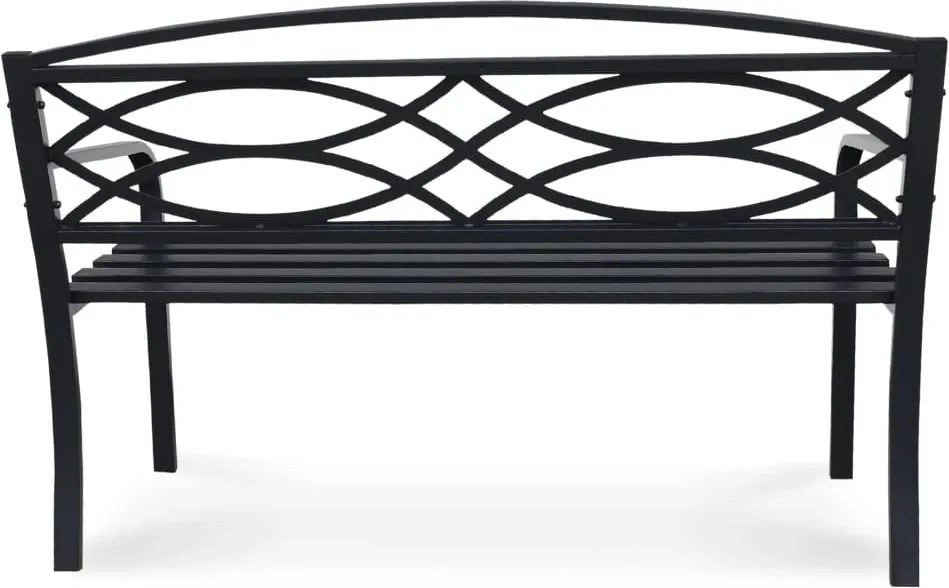 Banca de gradina Renzo, neagra