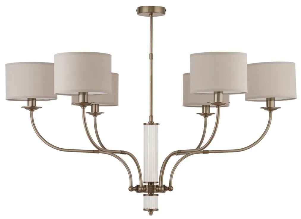 Candelabru 6 brate modern realizat manual Masimo