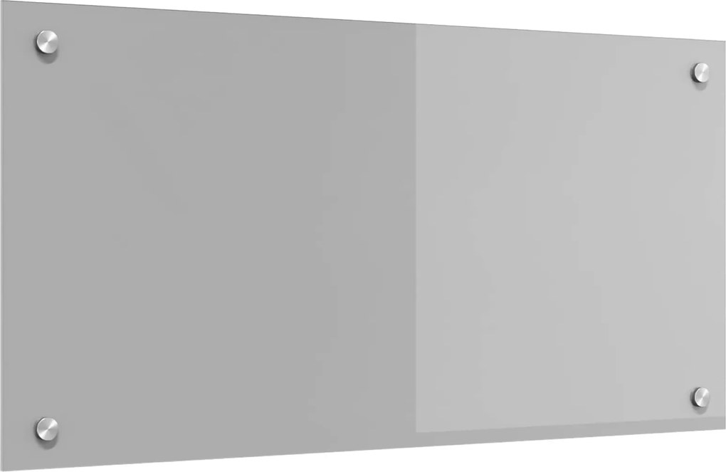 vidaXL Panou de bucătărie Gri deschis 80 x 40 cm sticlă securizată