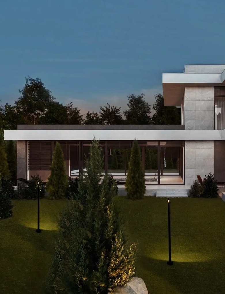 Stalp LED iluminat exterior modern IP65 LUXOR H-60cm