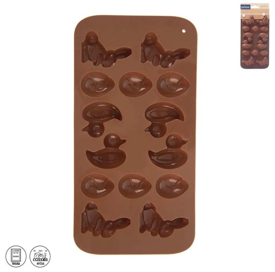 Formă de copt pentru praline din silicon 10,5x20,5 cm – Orion