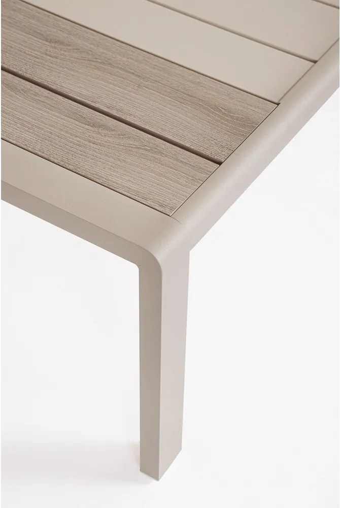 Set mobilier de grădină bej din aluminiu pentru 5 persoane Elna – Bizzotto