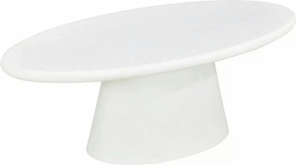 Măsuță cafea MAROCCO, ecru, MDF/microciment, 120x60x40 cm