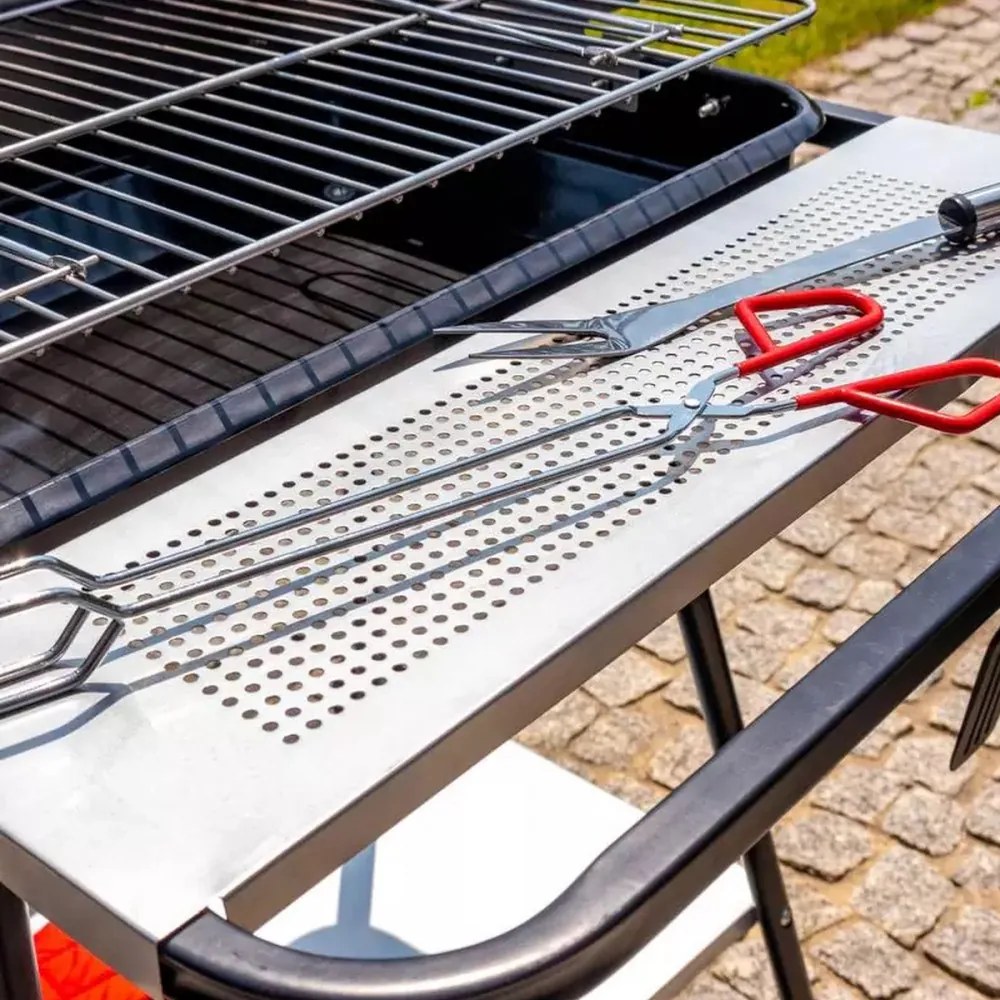 Grătar cu cărbune MIR404, pătrat