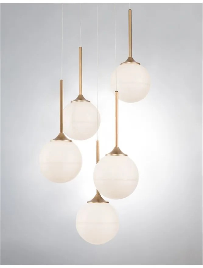 Lustra cu 5 pendule design modern CANTONA NVL-9960614