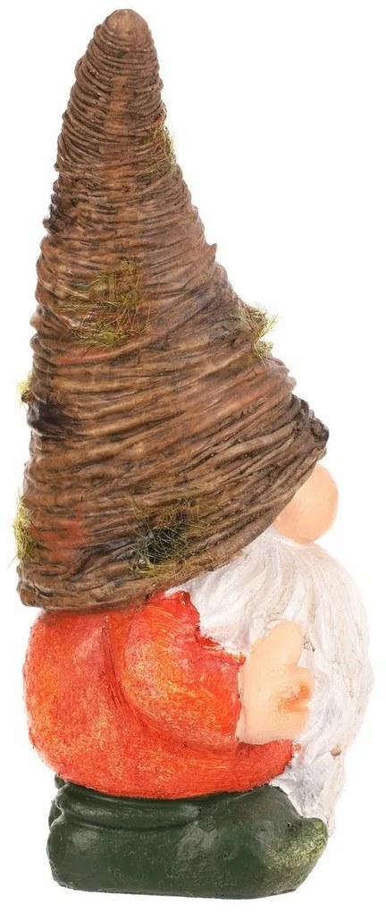 Decorație de grădină Spiriduș cu ceainic, 18 x 13x 33 cm