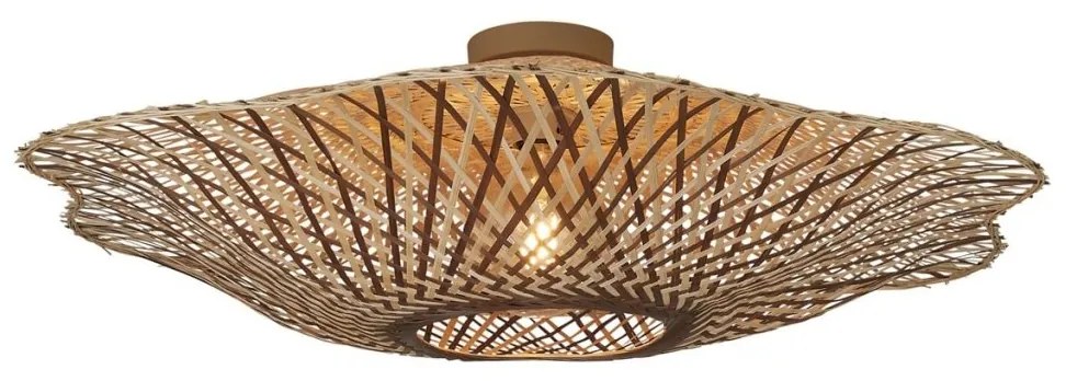 Plafoniera Eco, Bambus, Madura nat/brown, L
