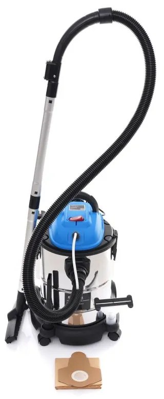 Aspirator industrial pentru aspirarea umedă și uscată 24L/4L 1600W