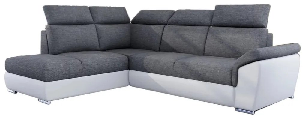 Supermobel Colțar extensibil LORETO, 260x102x210, sawana 05/soft 17, colţ stânga