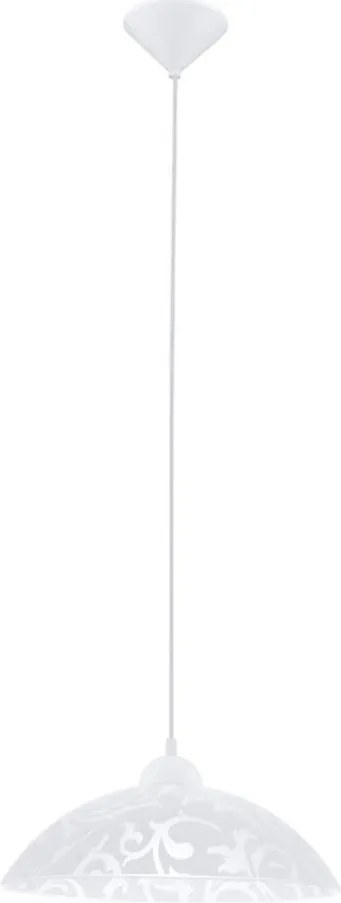 EGLO 91237 - Lampa suspendata VETRO 1xE27/60W