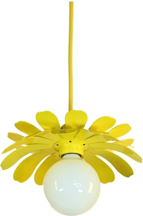 Bohemia-Design - Lustru suspendat pe cablu 1xE27/60W/230V galben