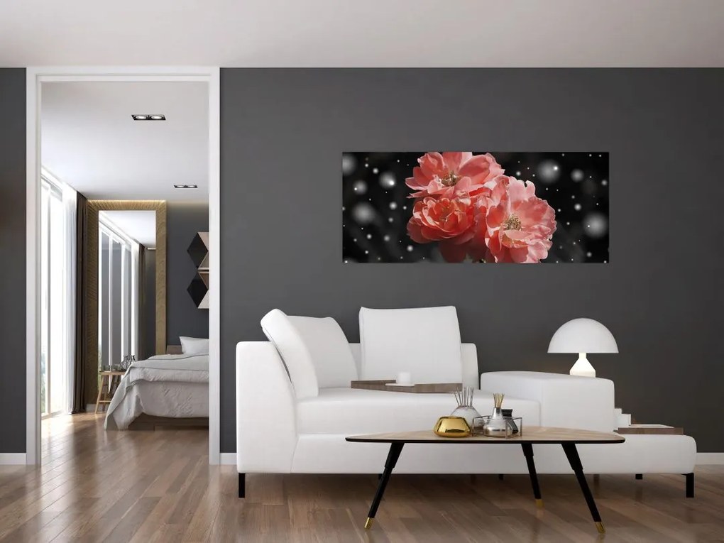 Tabloucu floare roz (120x50 cm)