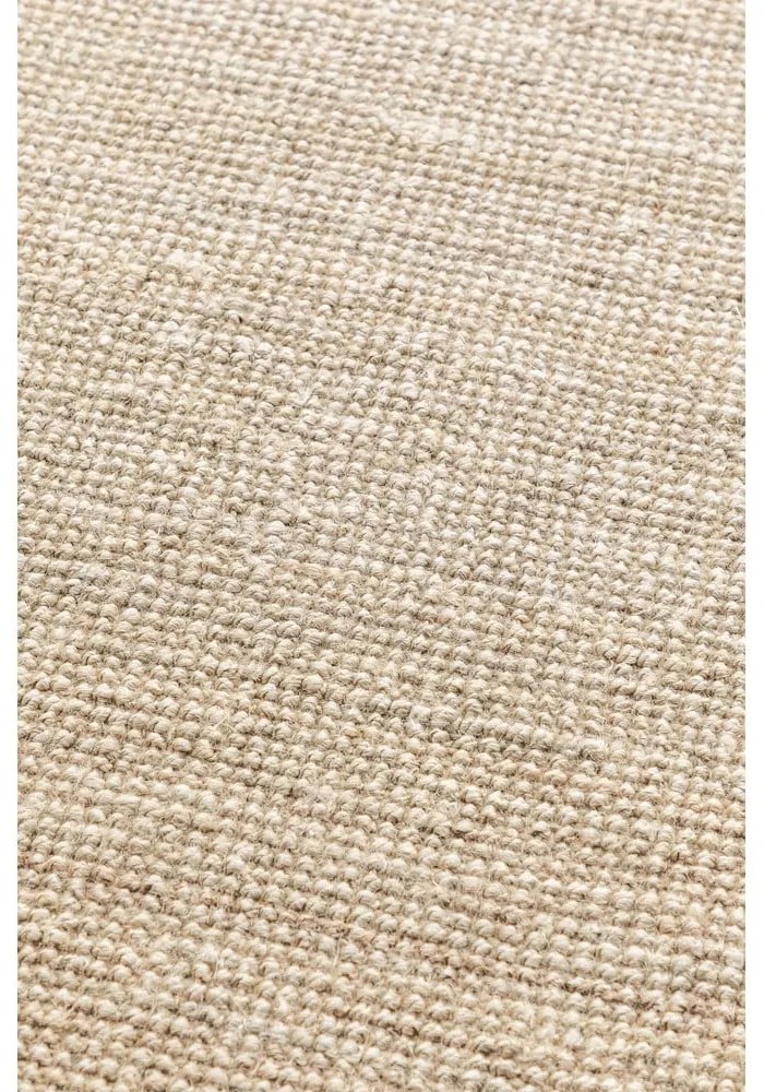 Covor crem din iută 120x170 cm Bouclé – Hanse Home